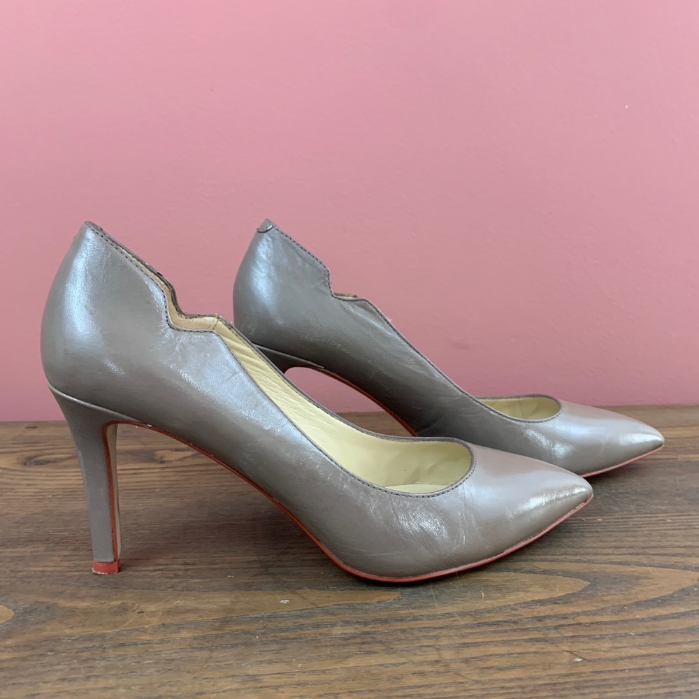 Charly Amar Taupe Pumps, 7